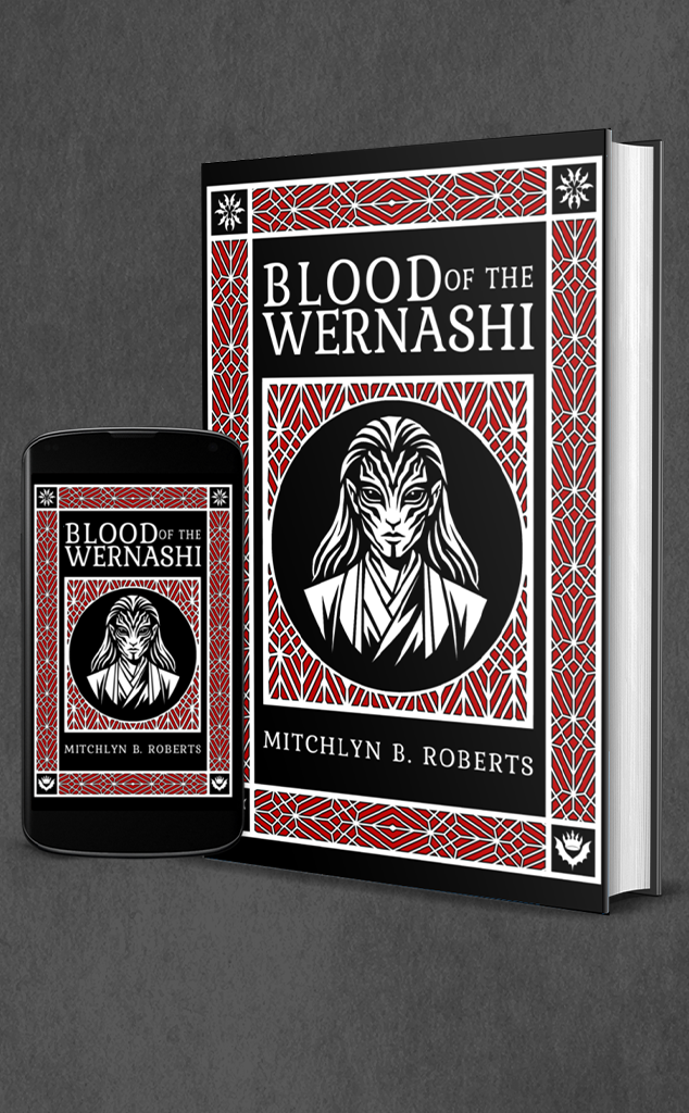 book cover with gray background