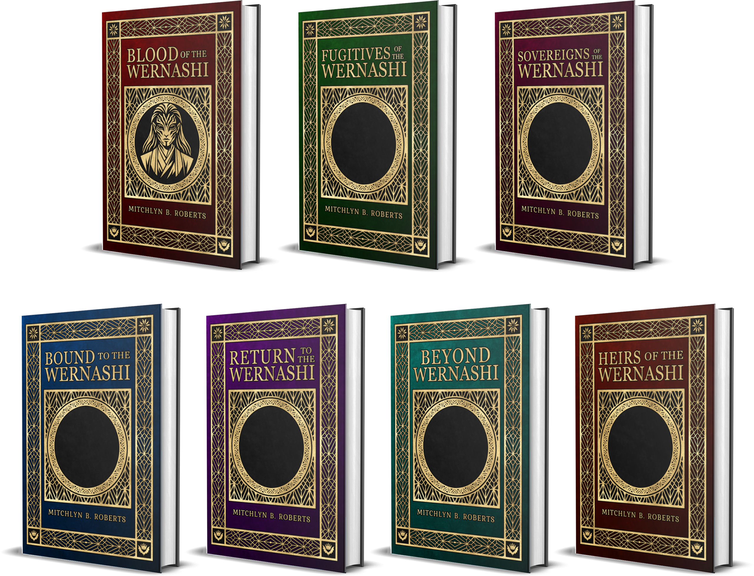 7 Book covers - Wernashi